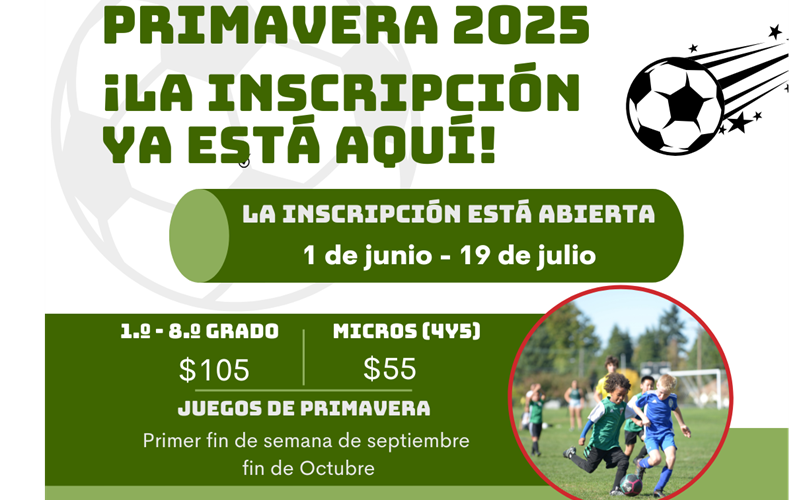 Fall Registration Info (Spanish)
