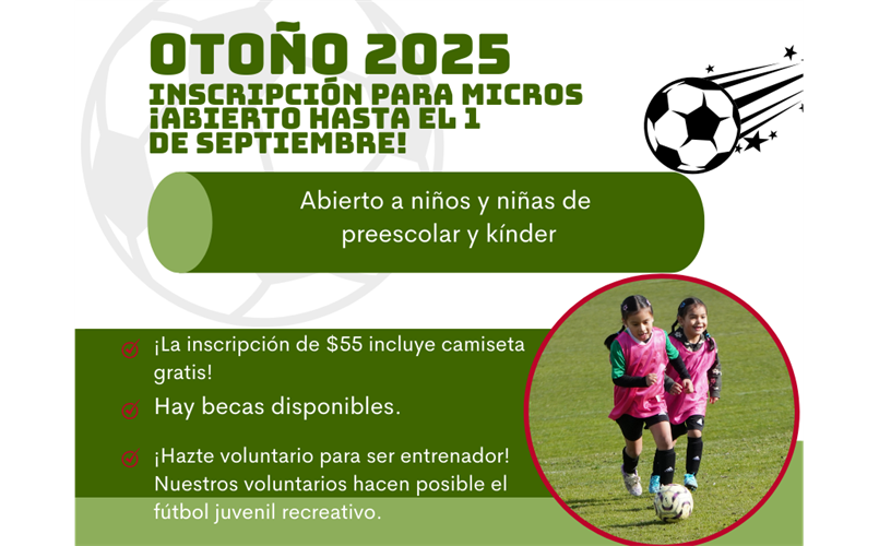 Fall Micros Registration Spanish